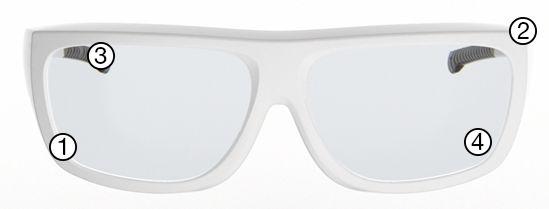 Laservision F46 Laser Safety Spectacles (Clipnetic System)