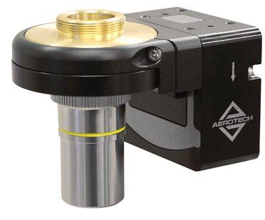 Aerotech QFOCUS QF-46Z Single-Axis, Microscope Objective, Piezo Nanopositioning Stage