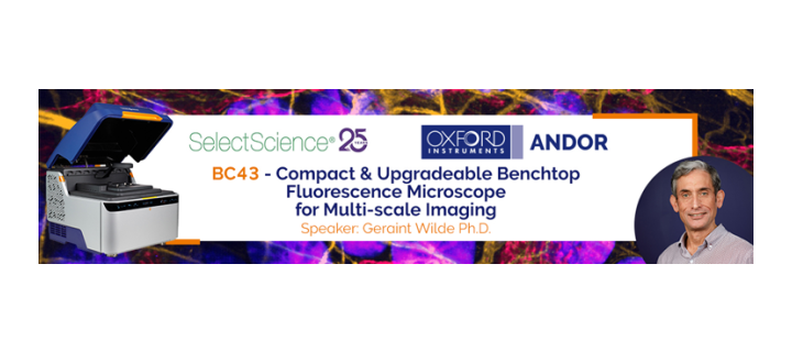 Webinar : Compact and Upgradeable Benchtop Fluorescence Microscope