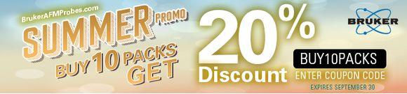 Bruker AFM Probes Promotion