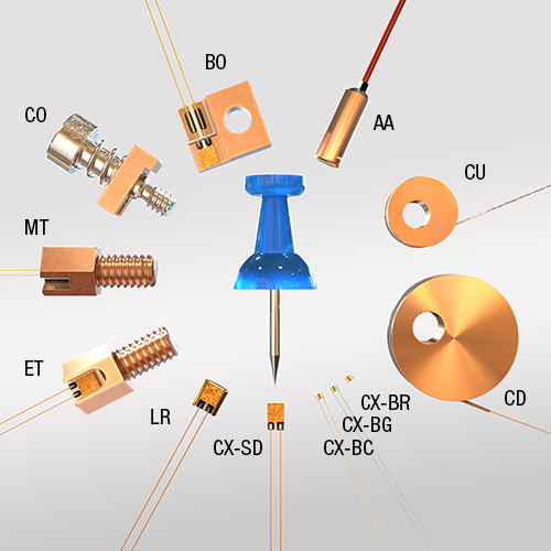 Lake Shore Temperature Sensors, Negative Temperature Coefficient RTD's
