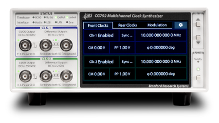 Stanford CG792 Multichannel Clock Synthesiser