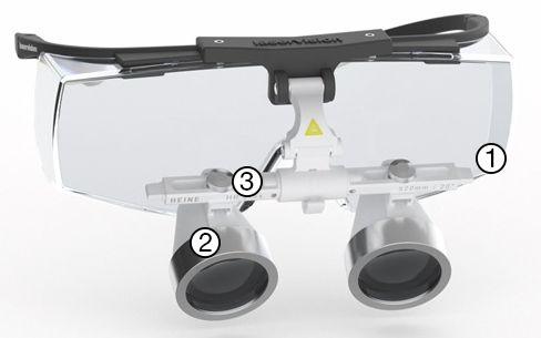 Laservision F27 Laser Safety Spectacles with Magnifier