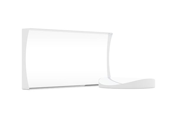 Planoconvex Cylindrical Lens  BK7  25mmdia x 100mm F.L. AR coated (Ext.Vis 450-900nm)